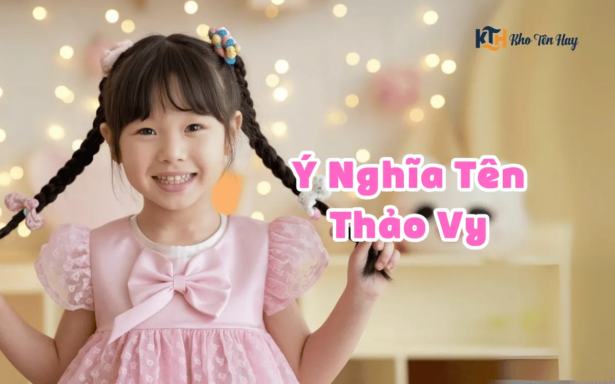 Ý Nghĩa Tên Thảo Vy – Những Họ Tên Đệm Với Tên Thảo Vy Hay Nhất